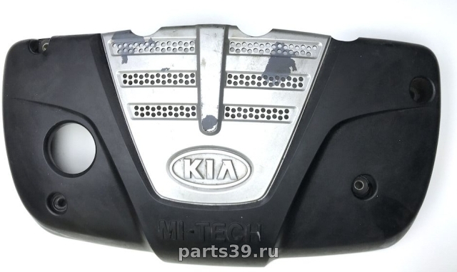 Декоративная крышка двигателя на Kia Rio 1 поколение [рестайлинг]