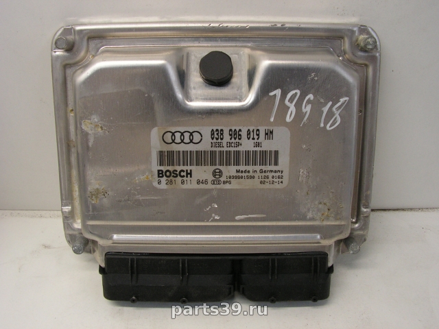 Блок управления двигателя ECU на Audi A6 4B/C5 [рестайлинг]