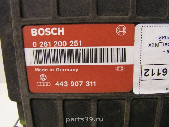 Блок управления двигателя ECU на Audi 80 8A/B3