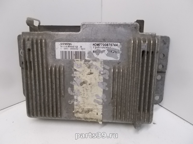 Блок управления двигателя ECU на Renault Scenic 1 поколение [рестайлинг]