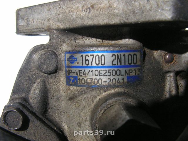 Топливный насос высокого давления (ТНВД) на Nissan Almera N15