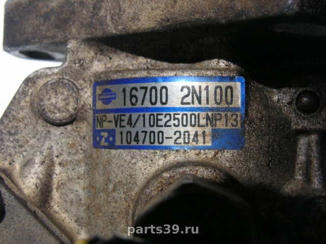 Топливный насос высокого давления (ТНВД) на Nissan Sunny N14