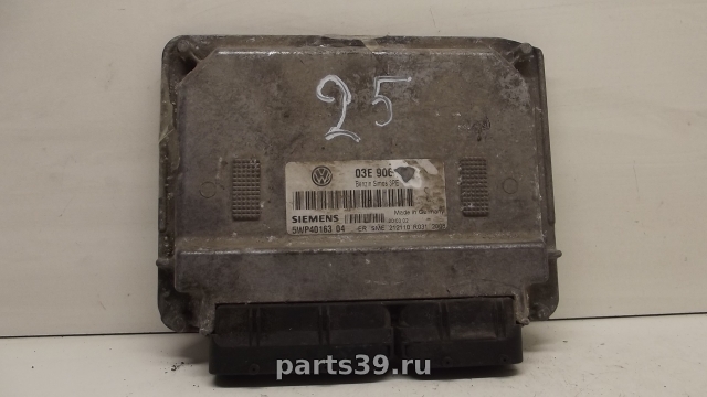 Блок управления двигателя ECU на Volkswagen Polo 3 поколение [рестайлинг]