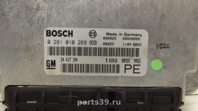 Блок управления двигателя ECU на Opel Vectra B