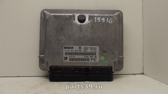 Блок управления двигателя ECU на Opel Vectra B