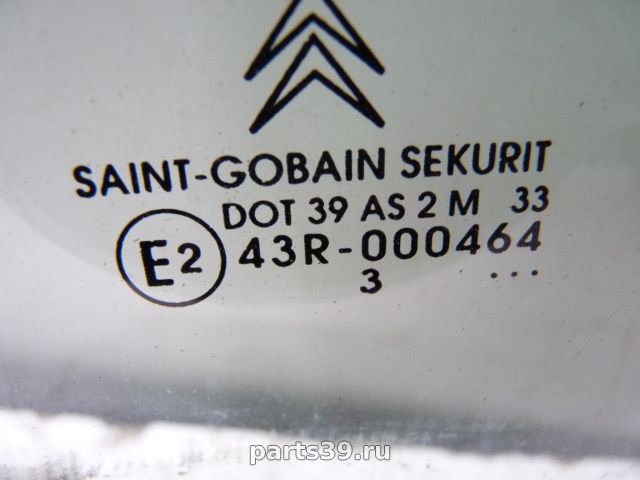 Стекло двери задней Лев. на Citroen Xsara 1 поколение [рестайлинг]