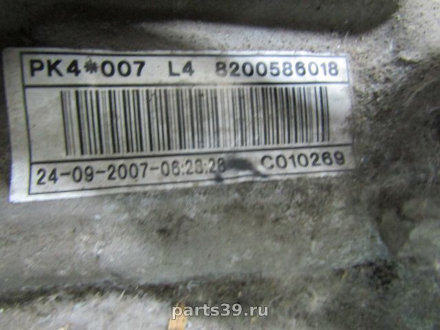 Коробка передач механическая МКПП L4 на Renault Laguna 3 поколение