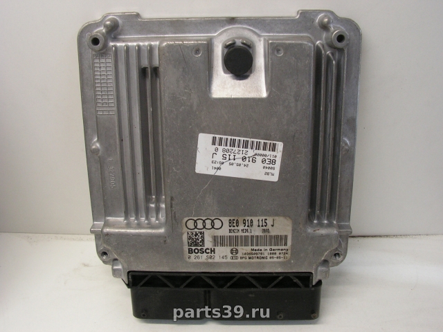 Блок управления двигателя ECU на Audi A4 B7