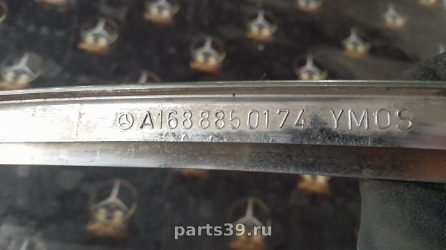 Накладка переднего бампера на Mercedes-Benz A-Класс W168/V168 [рестайлинг]