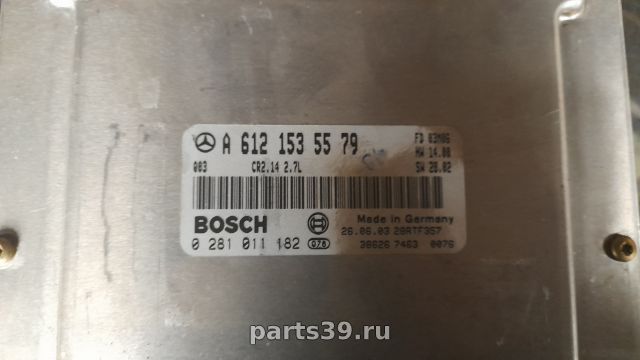 Блок управления двигателя ECU на Mercedes-Benz CLK-Класс C209/A209