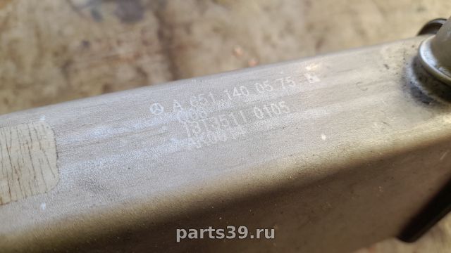 Охладитель EGR на Mercedes-Benz GLA-Класс X156 [рестайлинг]