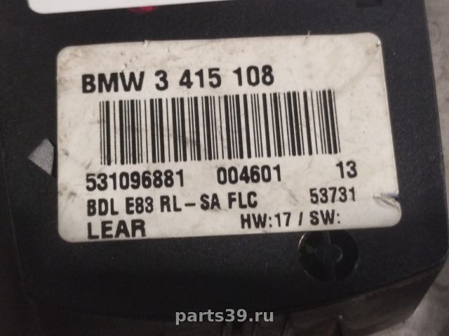 Переключатель света фар на BMW X3 E83