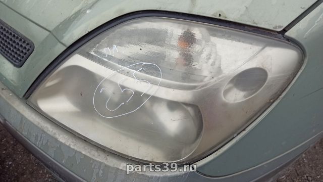 Фара передняя Лев. на Renault Scenic 1 поколение [рестайлинг]