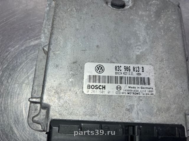 Блок управления двигателя ECU на Volkswagen Polo 4 поколение