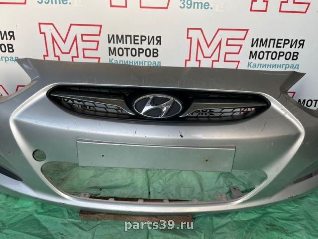 Бампер передний Перед. на Hyundai Solaris 1 поколение