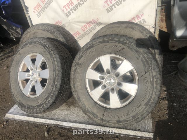 Диск Литой R16 6x139 7J ET10 на Mitsubishi L200 3 поколение