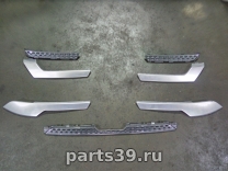Накладки решетки радиатора на Mitsubishi Outlander 3 поколение [2-й рестайлинг]